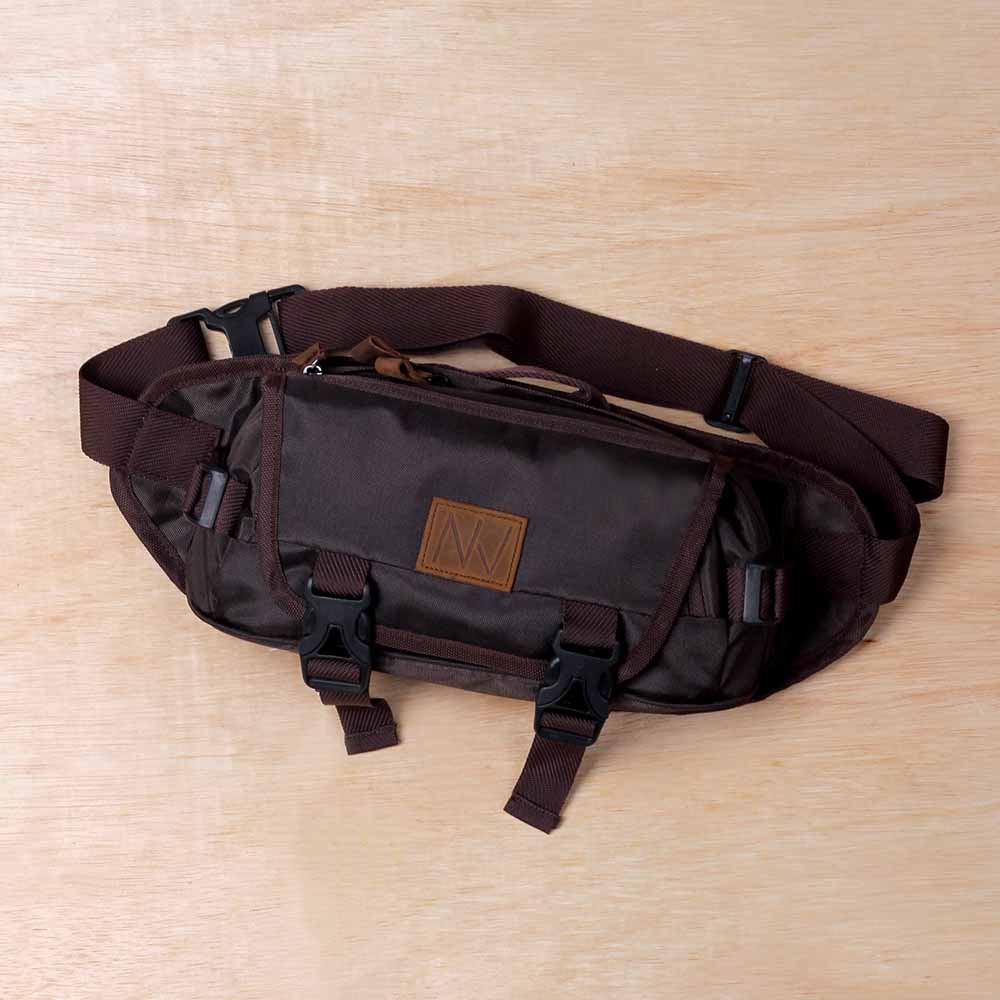 Tas Selempang Slingbag Waistbag Pria &amp; Wanita Tas Pinggang