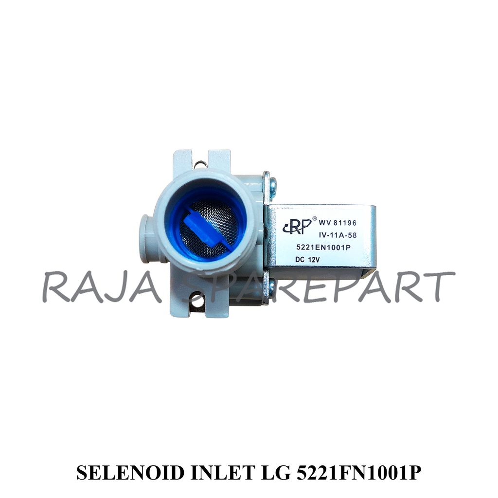 Selenoid  / Water Inlet Mesin Cuci LG INLET SINGLE 5221FN1001P (DC 12V) SILG2