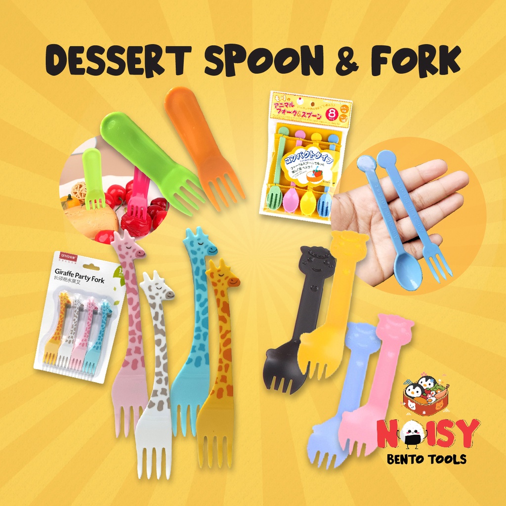 GARPU KECIL UNTUK KOTAK BEKAL DESSERT FORK