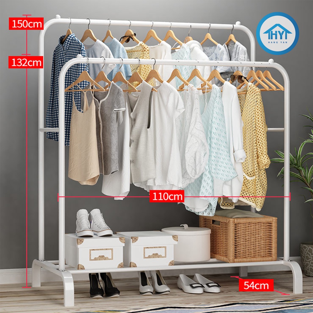 Rak Gantung Baju Gantungan Big Stand Hanger Double Stand Hanger