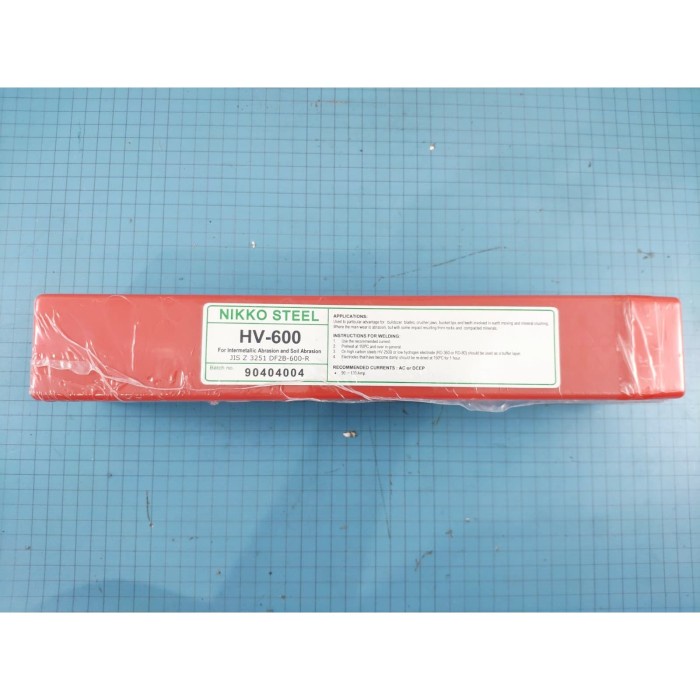Kawat Nikko Steel Hv-600 3.2Mm Kawat Las Hv600