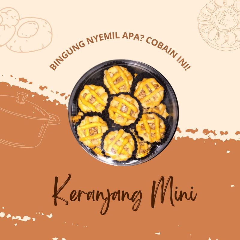 

KUE KACANG MINI/KUE KERANJANG/KUE MINI/KUE LEBARAN/KUE KERING/KUE HARI RAYA/KUE 1 TOPLES/KUE MANIS