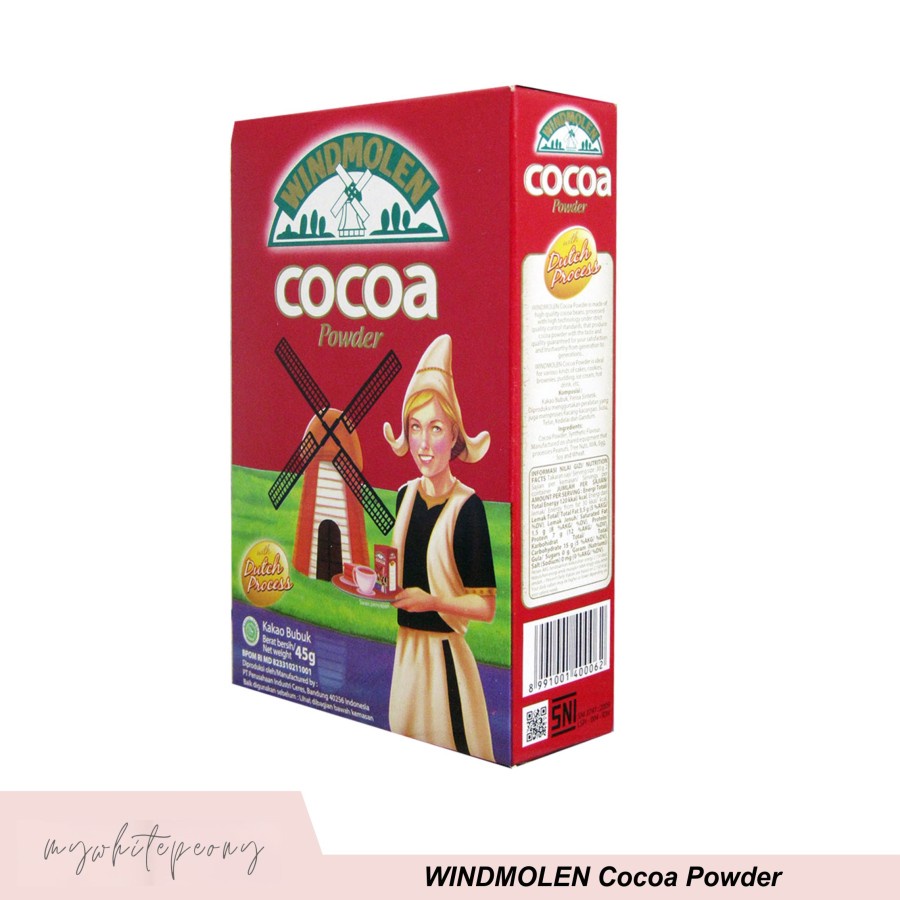 

Windmolen Cocoa Powder 40 Gram / Coklat Bubuk