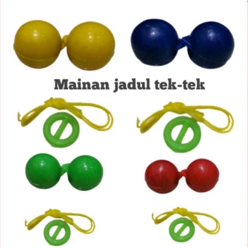 Mainan Tik Tok/ Tek Tek/ Etek Etek Mainan Jadul Latto Latto