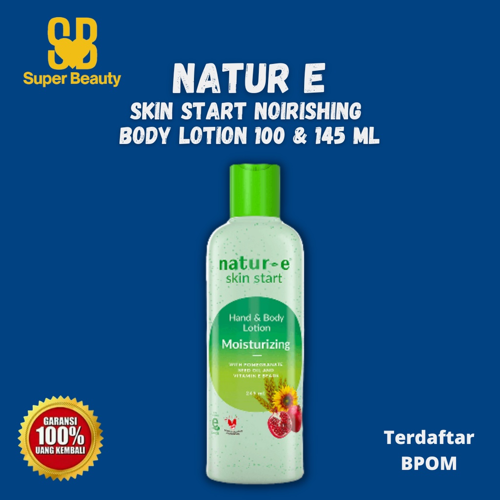 Jual NaturE Skin Start Nourishing Body Lotion 100ml245ml Shopee