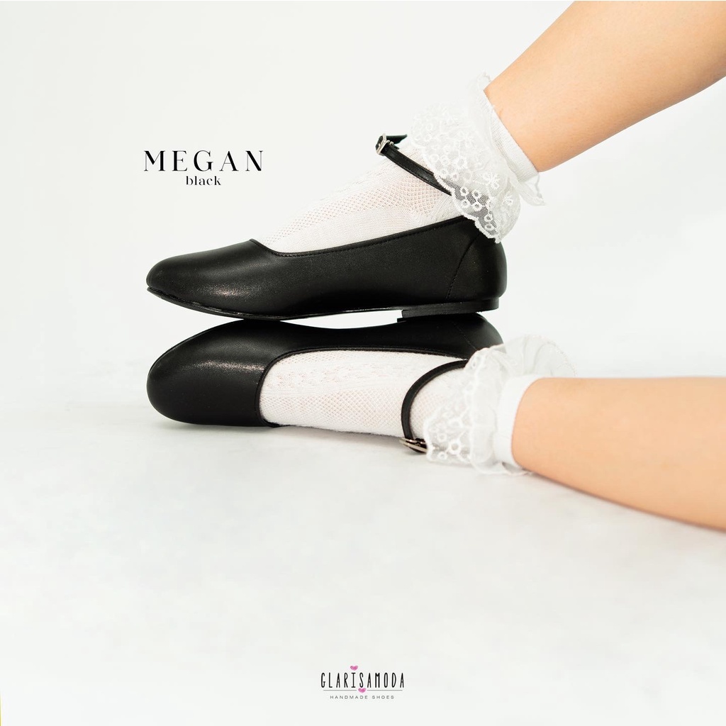 GLARISAMODA Megan flatshoes sepatu kerja wanita sepatu sekolah perempuan