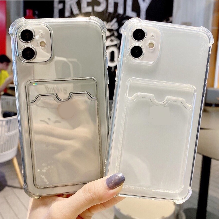 IPHONE Shockproof Soft Phone Case Kompatibel Untuk Iphone14 13 12 11 Pro XS Max XR X8 7 6 6s Plus Casing Transparan Silikon TPU Cover Cell