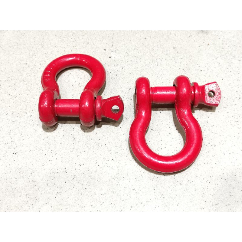 Shackle omega anting towing mobil pengait towing bumper depan isi 2pc