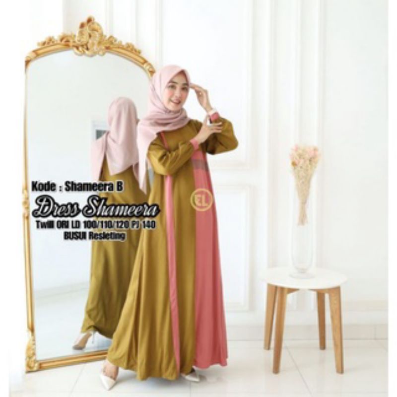 Gamis Elzhaf shameera b size M twill original