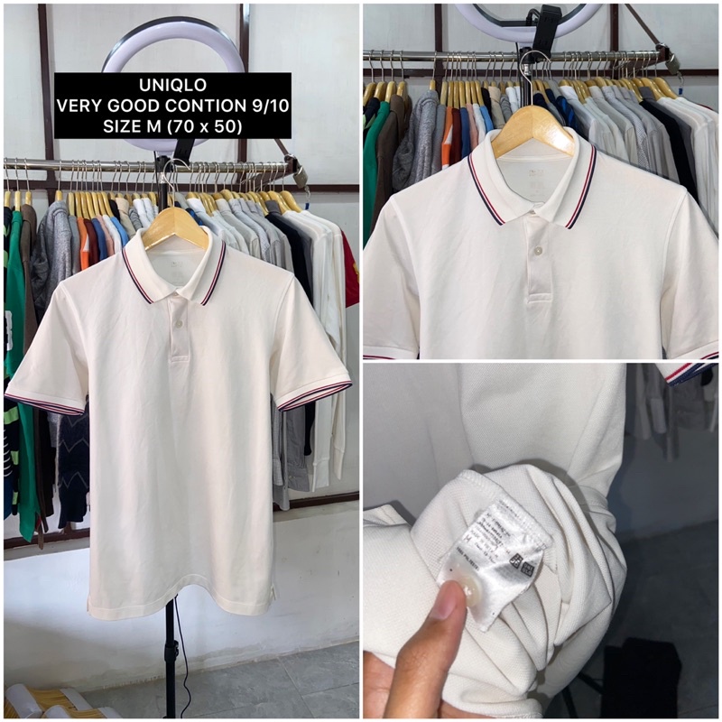 2 POLO UNIQLO & ZARA SECOND LIKE NEW