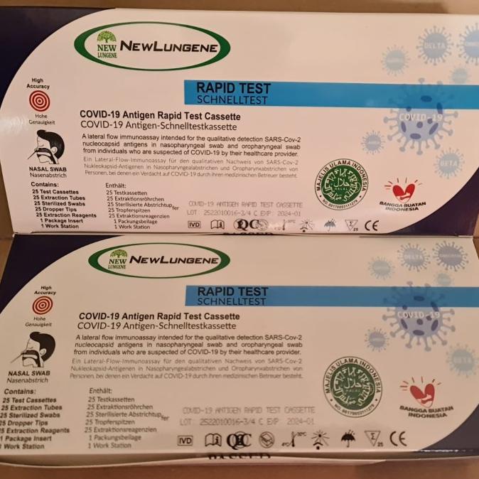 Antigen New Lungene swab hidung Nasal