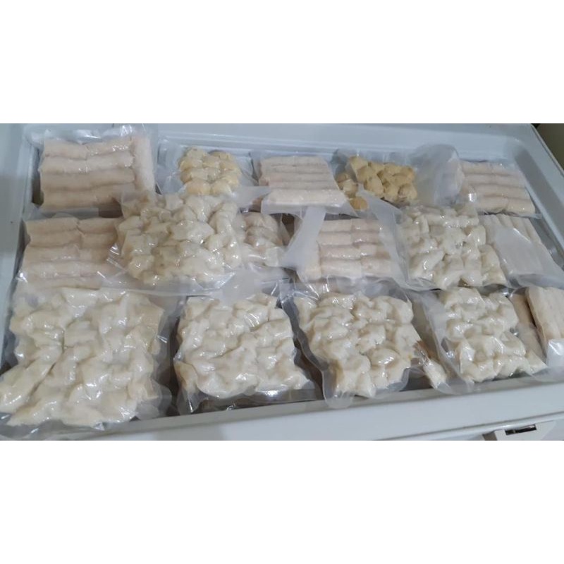 

pempek telor kecil, adaan , lenjer kecil