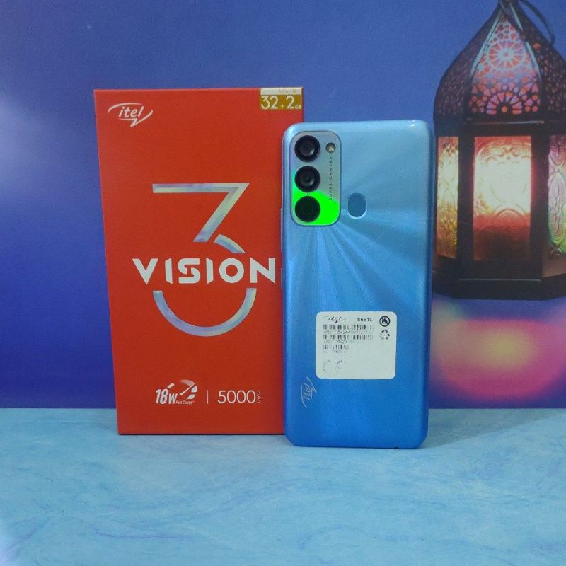 Infinix Itel Vision 3 2/32 Second Fullset Bekas Garansi Resmi