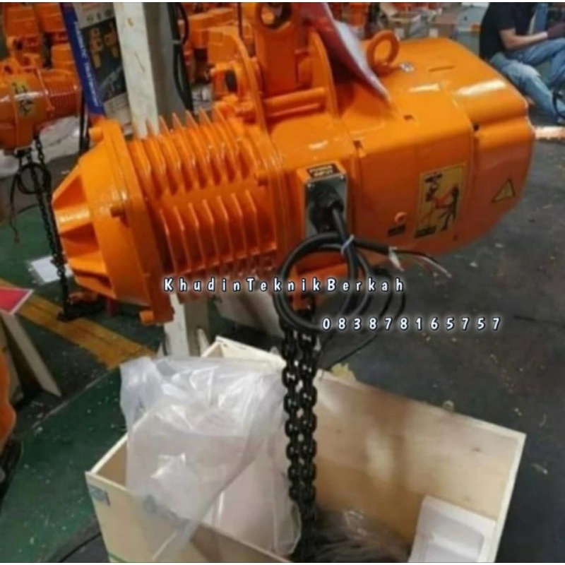 Chain Block Electrik NAGASAKI 2 Ton x 12 Meter Electric Chain Block