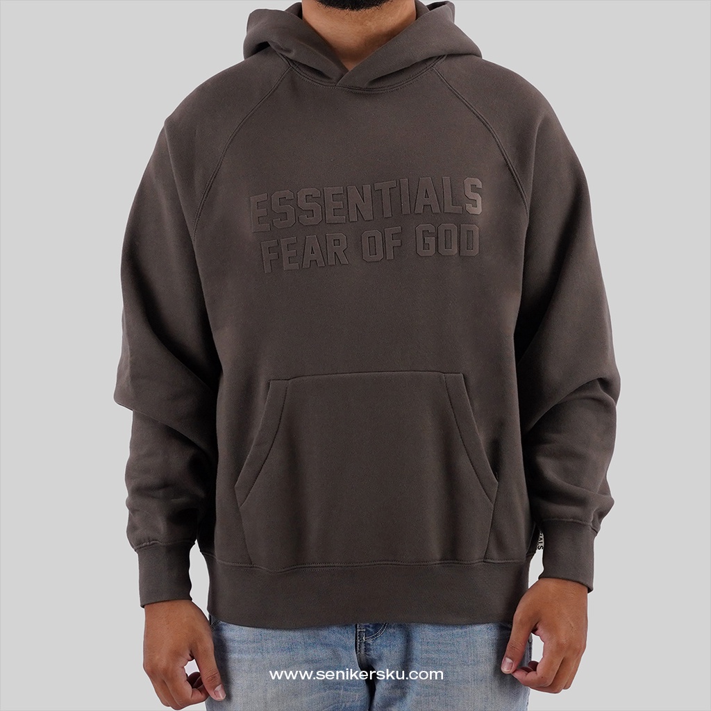 Essentials FOG Off Black Hoodie FW22