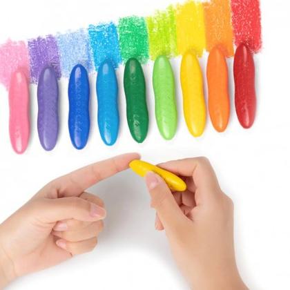 

Berkualitas !! Magical Crayon 12 pcs 24 pcs Crayons Set Bayi Anak Peanut Yplus UK Mudah Dihapus Tidak Kotor Tangan 국