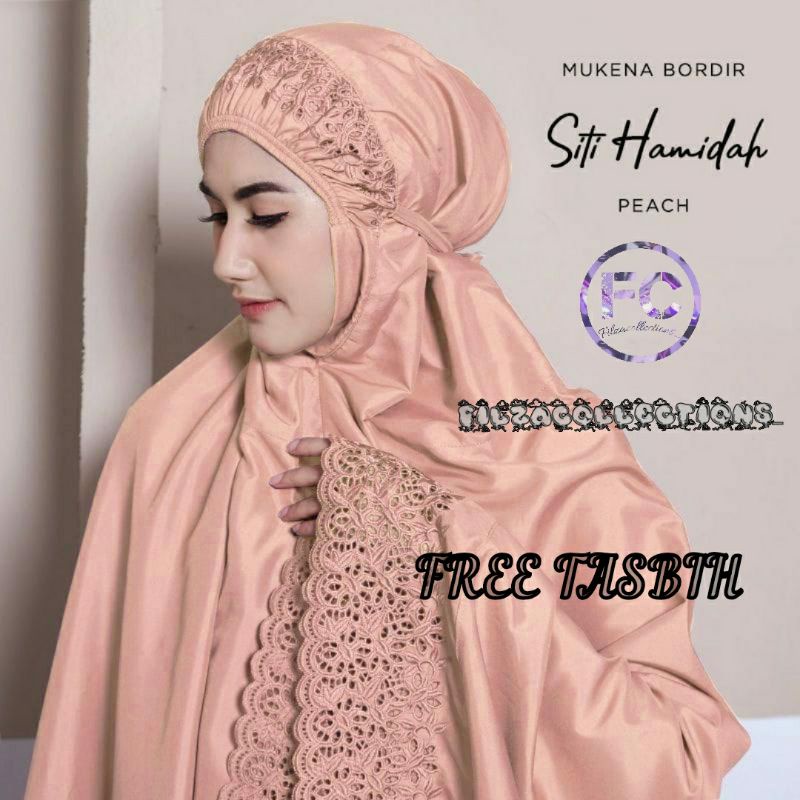 MUKENA DEWASA SITI KHODIJAH PREMIUM BORDIR SITI HAMIDAH TERBARU
