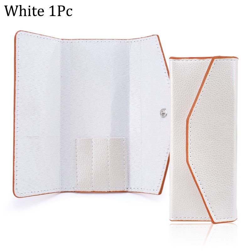 Pinset Storage Tas Kulit Penyimpanan Kotak Penyimpanan Alat Ekstensi Bulu Mata Palsu Aksesoris Bulu Mata Makeup Tools For Tweezer Kit