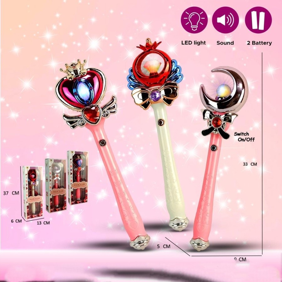 Jual Tongkat Sihir Magic Wand Princess Sailor Moon Sistar Edukasi ...