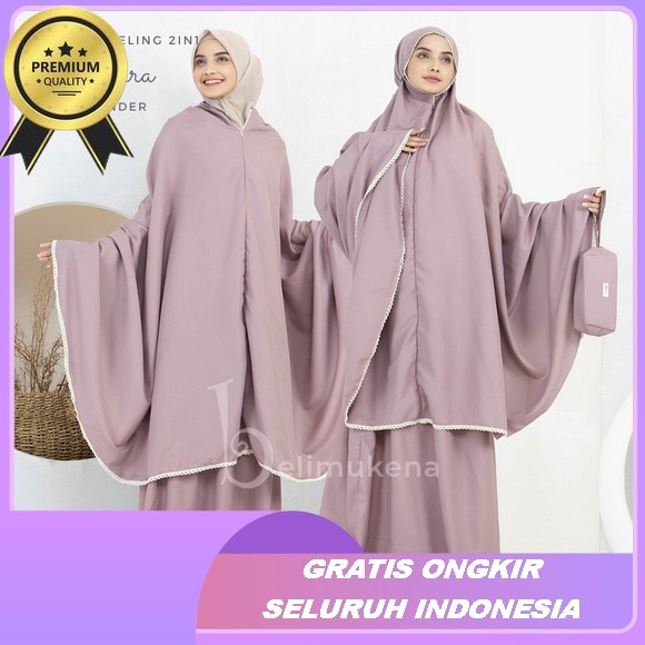 Mukena Dewasa Maxmara Luxury Premium Motif Mewah Renda Giper Mungkena Rayon Adem Mukenah Bali Katun 