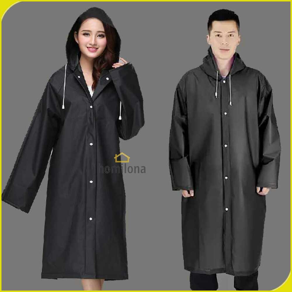 Jas Hujan Portable Raincoat Poncho with Hood - TY876