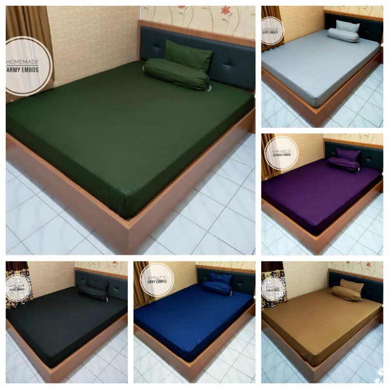 SPREI DISPERSE POLOS 120x200 / 160x200 / 180x200 SPREI POLOS EMBOS