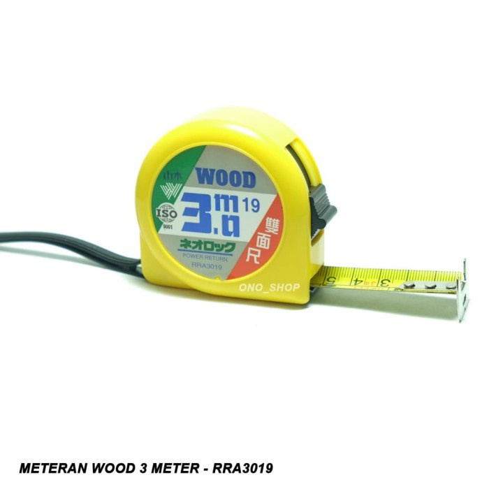 Meteran Wood 3 Meter - RRA3019 onosh00 Ayo Order