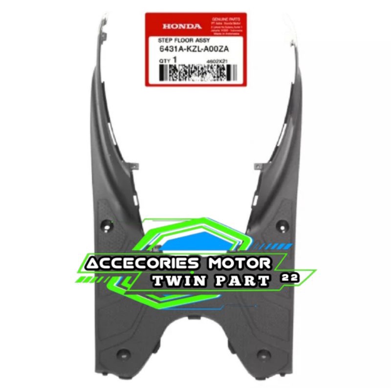 6431A-KZL-A00ZA Step Floor Bordes Pijakan Kaki Honda Spacy Fi Spacy Karbu Original