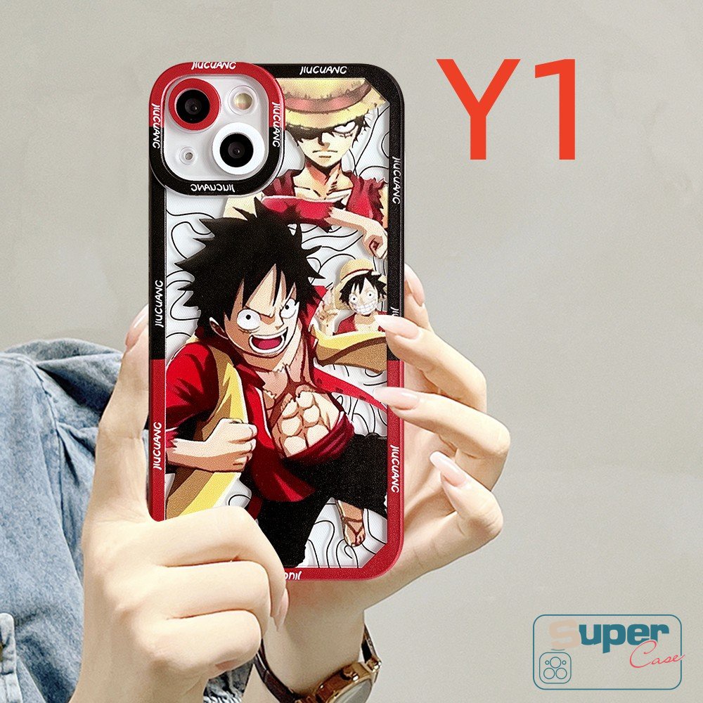 Kartun Luffy Zoro Anime One Piece Soft TPU Case Realme C55 C33 C31 8i 9 6i 9 10 Pro+8 8Pro 5i 5 5s 9i C35 C25 C12 C25Y C30 C20 C15 C11 C21 C25s C21Y C3 C20A GT Penutup Mata Angel