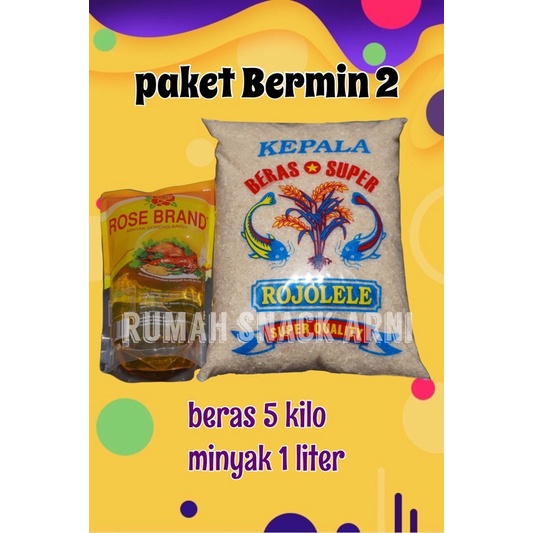 

PAKETBERMIN2/Paketsembakomurah/sembakomurah/sembakoberkualitas
