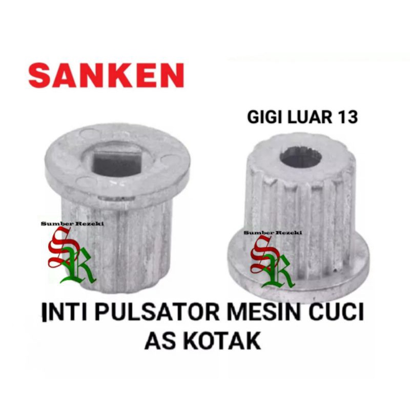 Inti Pulsator Mesin Cuci Sanken As Kotak