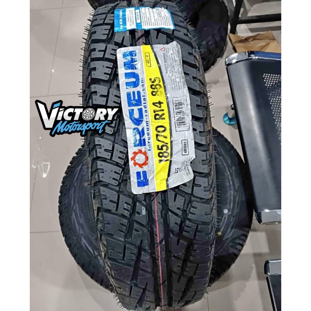 Ban Mobil Semi Offroad 185/70 R14 Merk Forceum ATZ Ban Mobil Tubeless OEM Avanza Xenia Kijang Kapsul