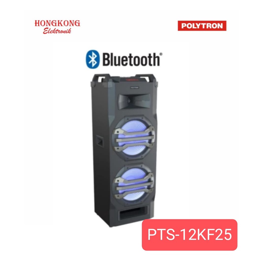 POLYTRON PORTABLE PTS12KF25 SPEAKER AKTIF PTS 12K25