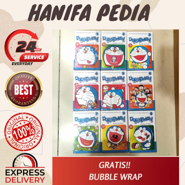 Komik Komik Doraemon (Semua Volume) Segel Original