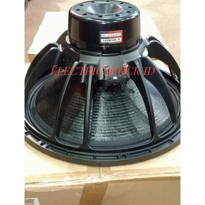 SPEAKER KOMPONEN B&C 18SW100 / BNC 18 SW 100 GRADE A SUB NEO