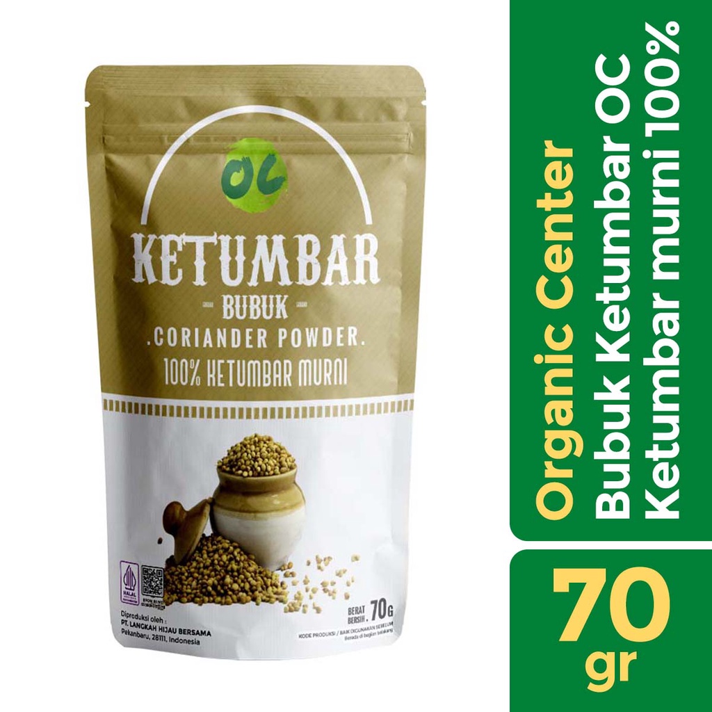 

Organic Center - Bubuk Ketumbar 70gr - Coriander - Bumbu Dapur - Non MSG