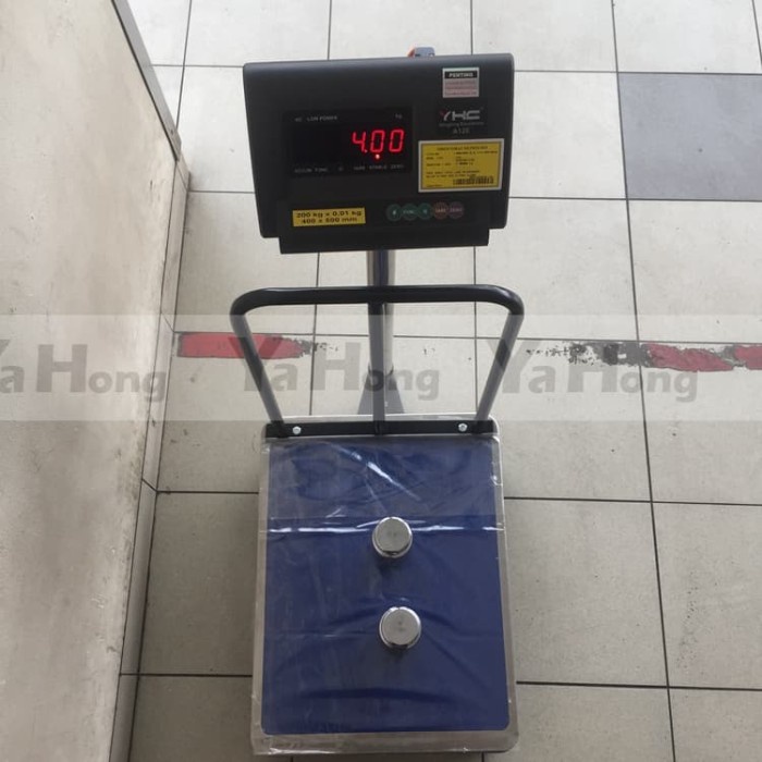 TIMBANGAN DUDUK DIGITAL YHG TIMBANGAN LANTAI+ PAGAR 200KG