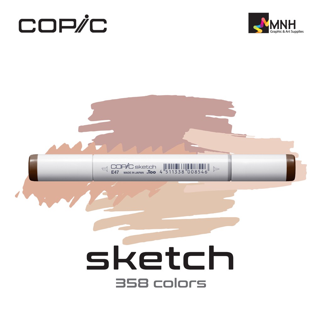 

Spidol Copic Sketch Marker Earth Series (Satuan) E47 - E71