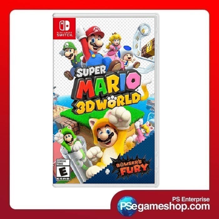 Switch Super Mario 3D / Mario3D World + Bowsers Fury (Mde/English)
