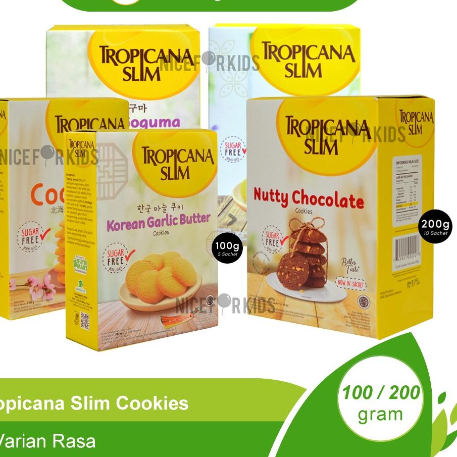 

(A-3Y✪) Tropicana Slim Cookies / Diabetasol Wafer Cemilan Sehat Tanpa Gula Untuk Diet & Penderita Diabetes terviral