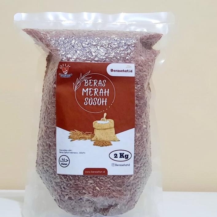 

12.12 ✨SALE✨ Beras Merah Sosoh - Berasehat.id serbuuu !