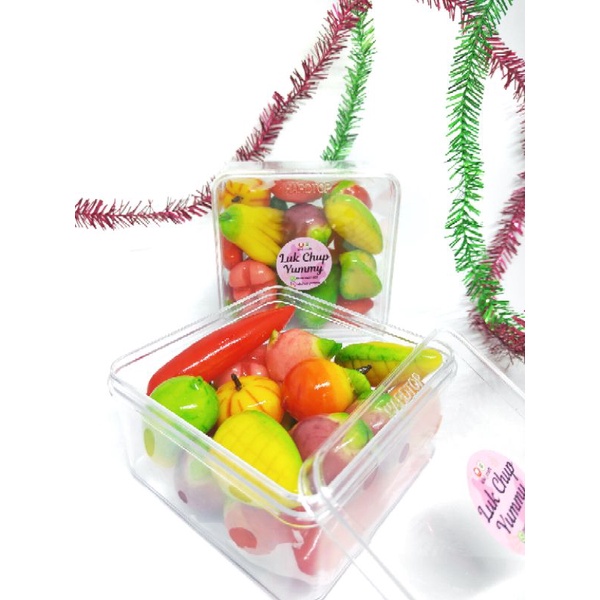 KUE HAMPERS NATAL 2022 HAMPERS KEKINIAN LUKCHUP MINI KUE BUAH MINI THAILAND REKOMENDASI HAMPERS DESSERT HAMPERS NATAL KUE NATAL HAMPERS HADIAH HAMPER