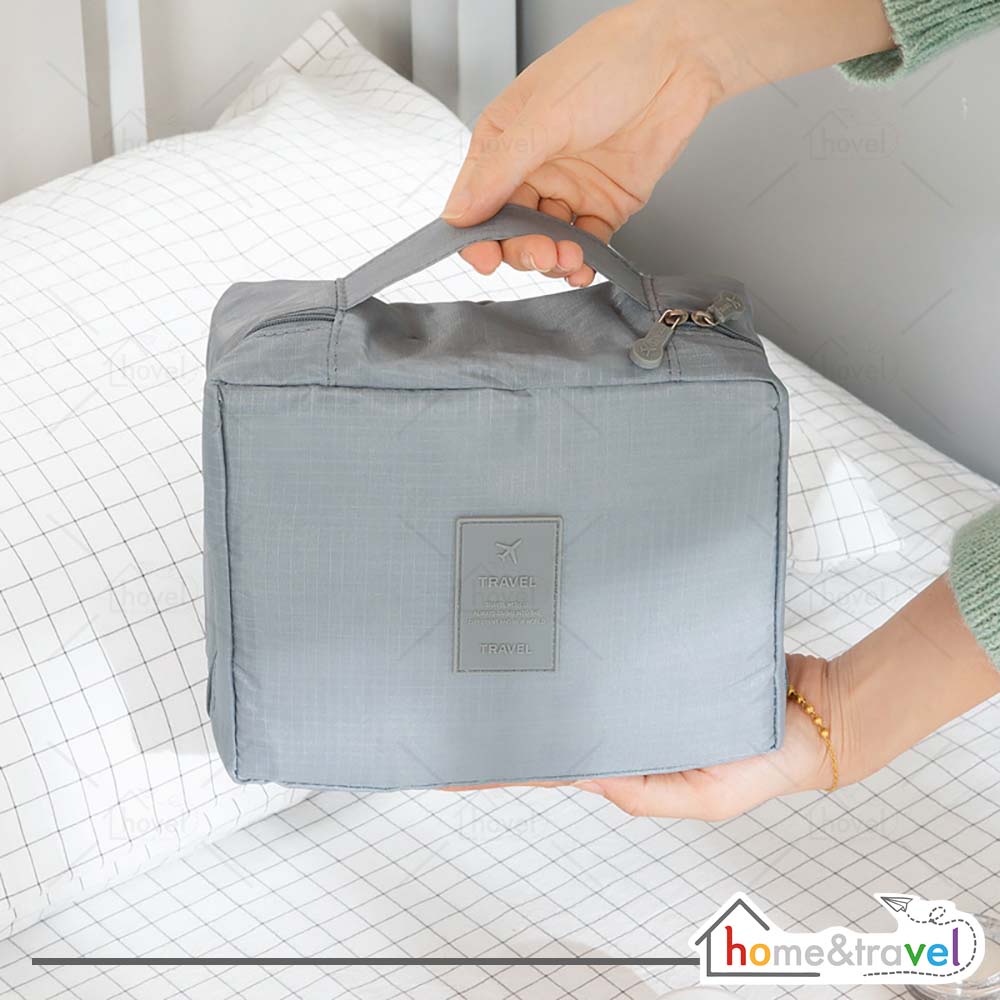 HOVELSHOP Tas Kosmetik Korea Travel Bag Organizer Multifungsi