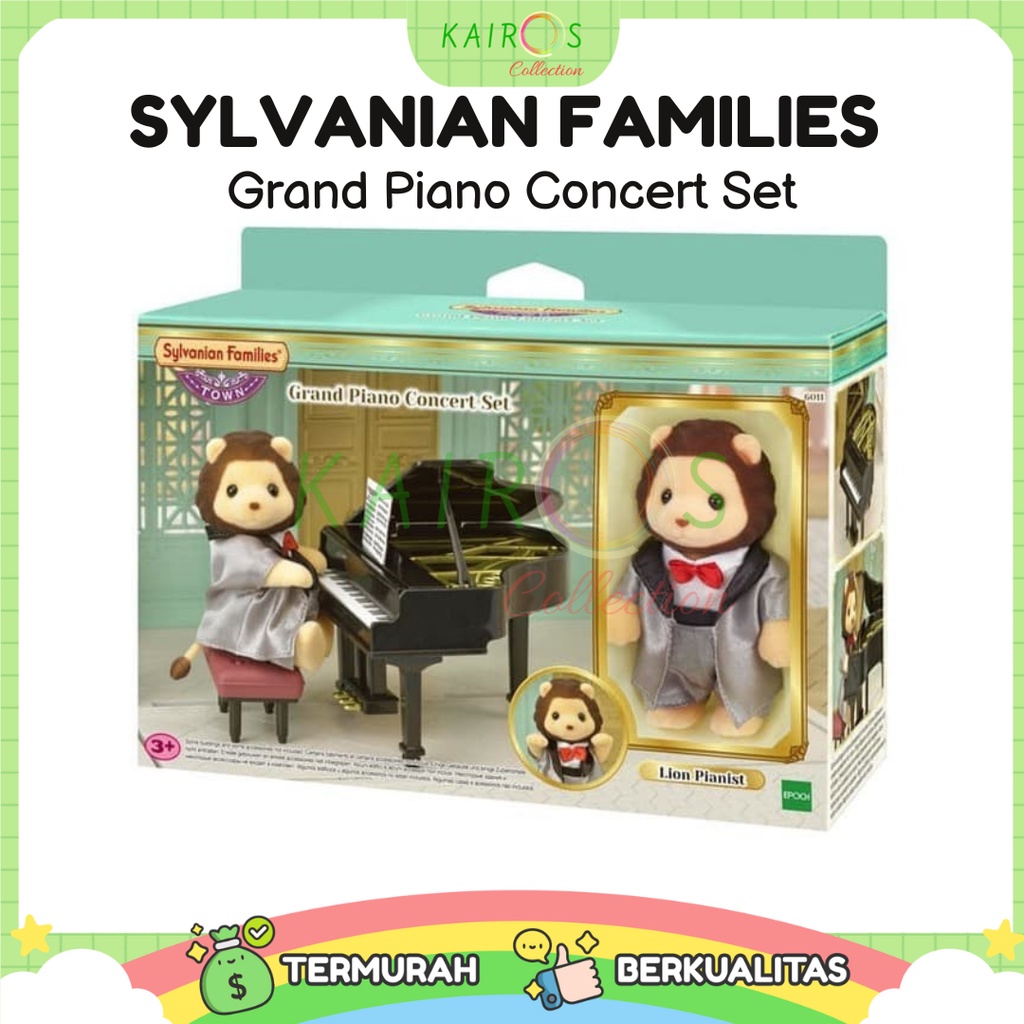 Sylvanian Families Grand Piano Concert Set