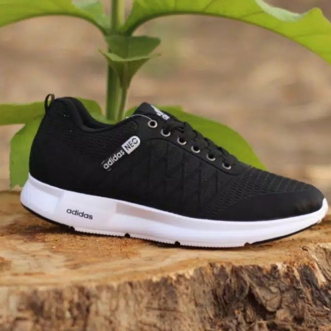 Sepatu Snakers Pria Wanita Sepatu Sekolah Sepatu Olahraga Hitam