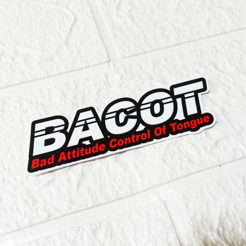 STIKER BACOT STICKER BACOT