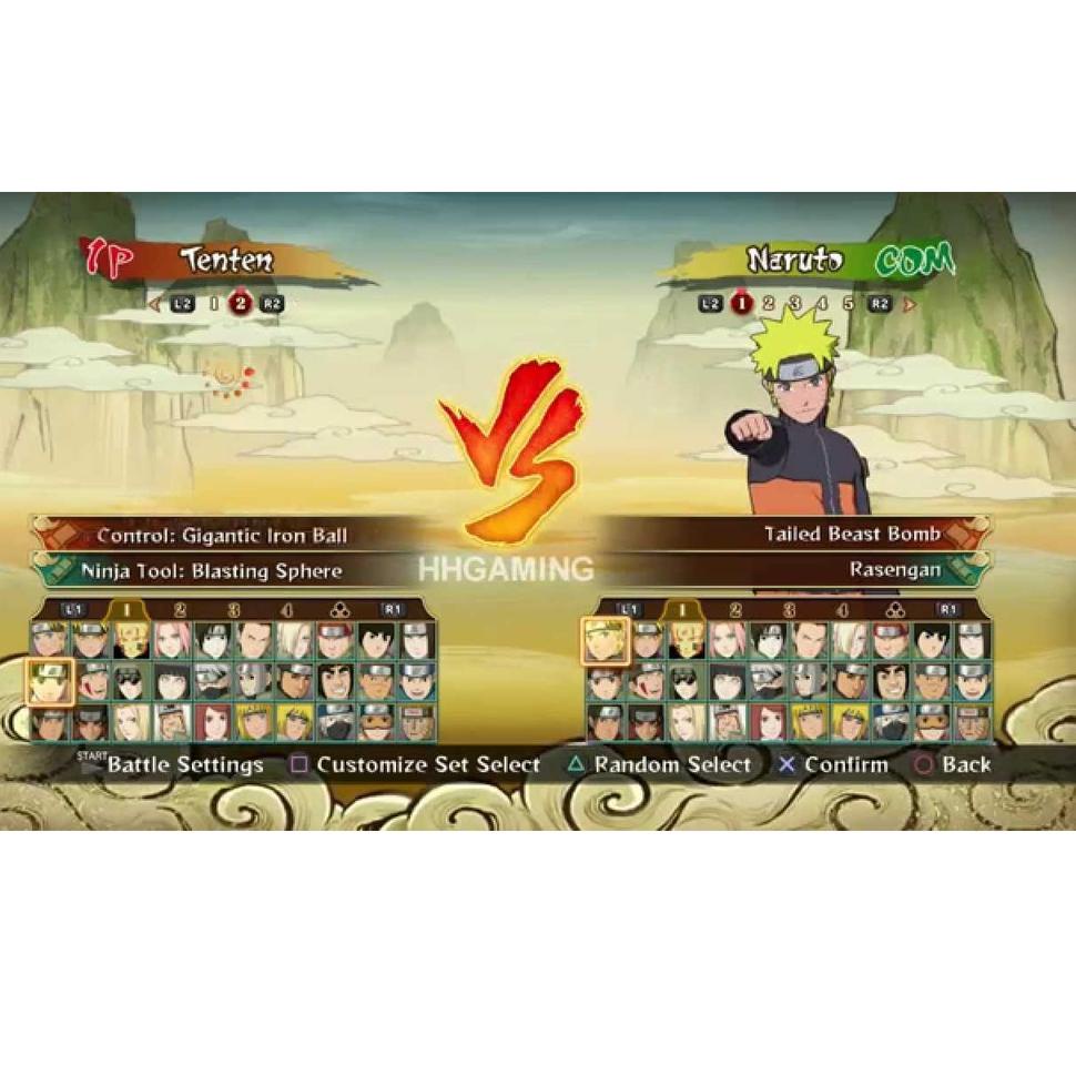 [280] DVD Kaset Game PS3 CFW PKG Multiman HEN Naruto Storm Revolution SIN7