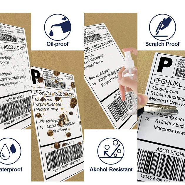 

Banyak Peminat NG Sticker Kertas Thermal / Thermal Label 100 x 150 mm A6 500 pcs VH5$