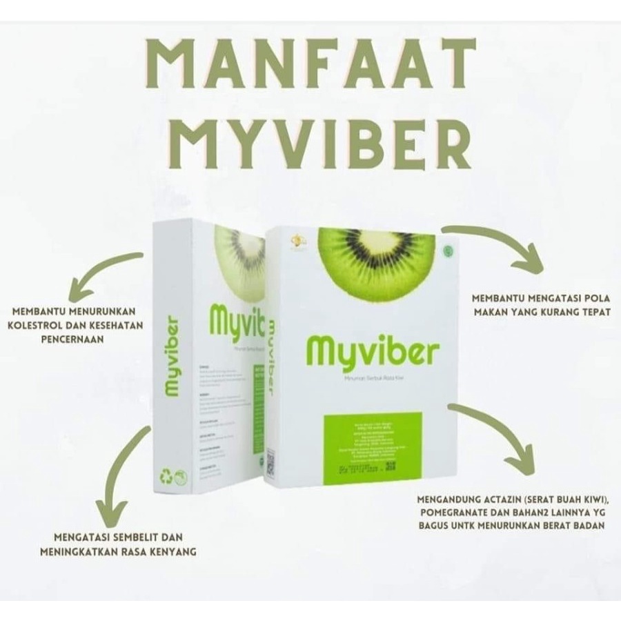 My Viber Myviber MCI 1 Box 20 Sachet Asli Original Segel Suplemen Diet Detox Alami