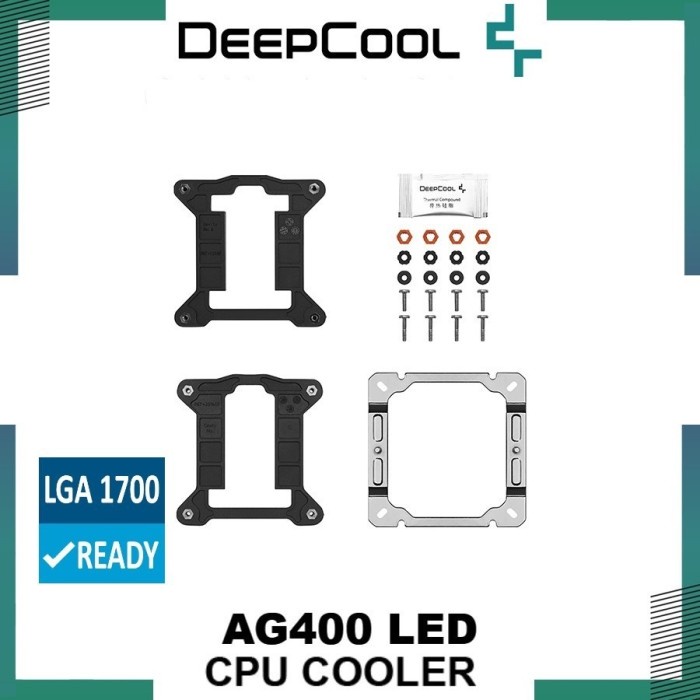 Deepcool COOLER AG400 LED FIX - CPU COOLER